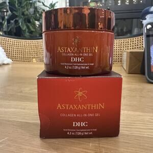 DHC Astaxanthin Collagen All-in-One Gel, Brightening Day Moisturizer LG 4.2 oz